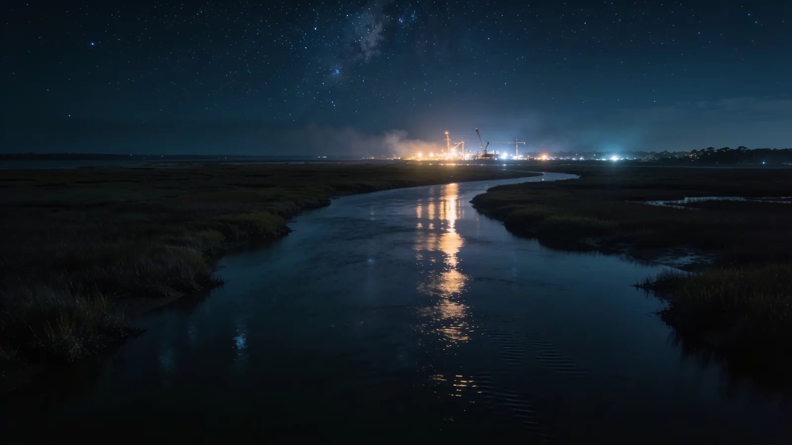 Rendering of the announced Starbase Louisiana Starship launch complex on the Gulf Coast